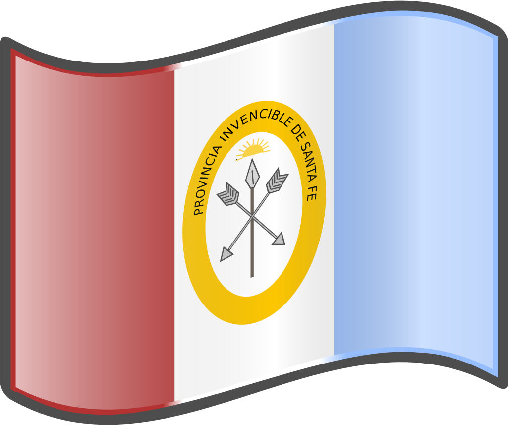 Nuvola Santa Fe Flag Clipart (768x768), Png Download