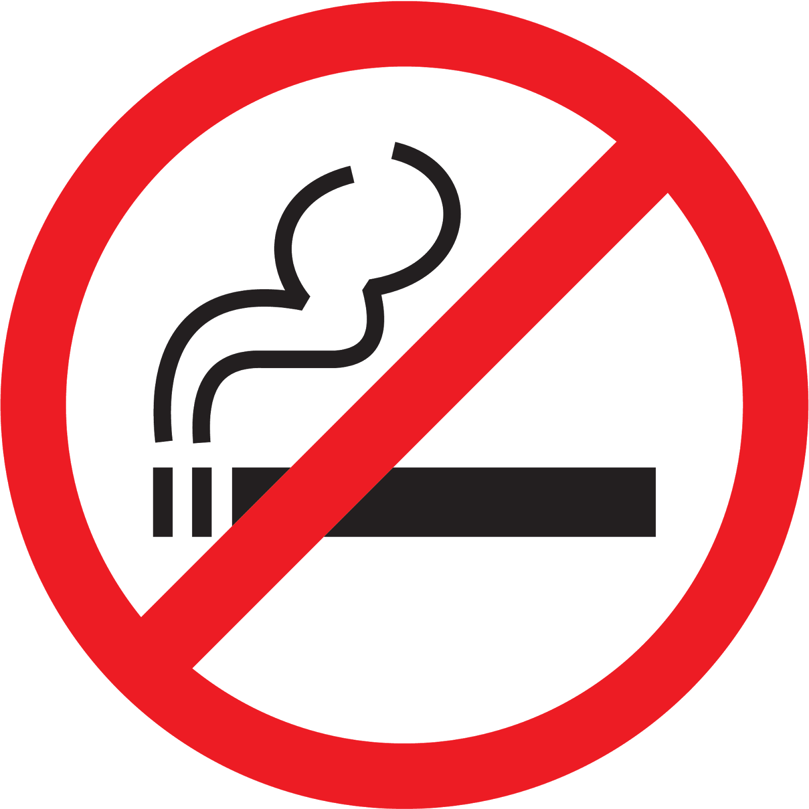 No Smoking Png Clipart (1600x1600), Png Download