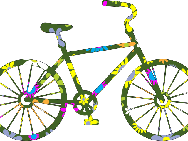 Cycling Clipart Old Bicycle - Png Download (640x480), Png Download