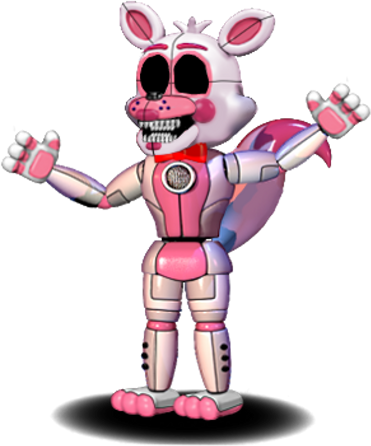 Sinister Funtime Foxy Freetoedit Clipart (1024x1024), Png Download