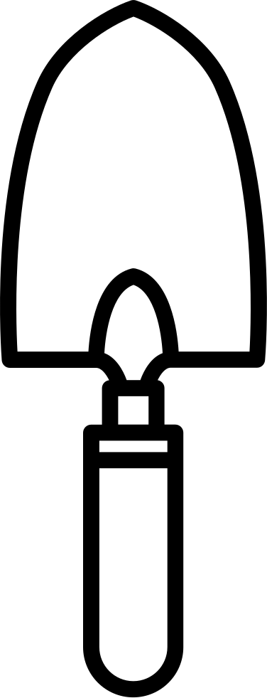 Trowel Comments Clipart (376x981), Png Download