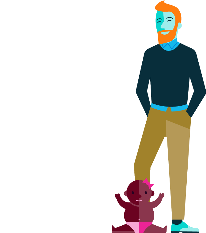 Compared To A Decade Ago, The Number Of Dads Who Think Clipart (800x791), Png Download