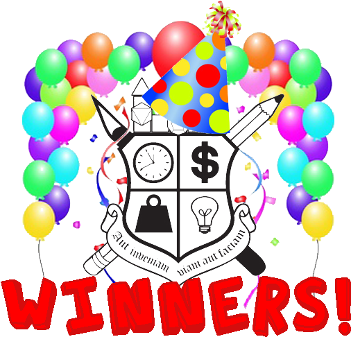 And The Winner Of The Dog Might Games Chest Is Clipart (576x576), Png Download