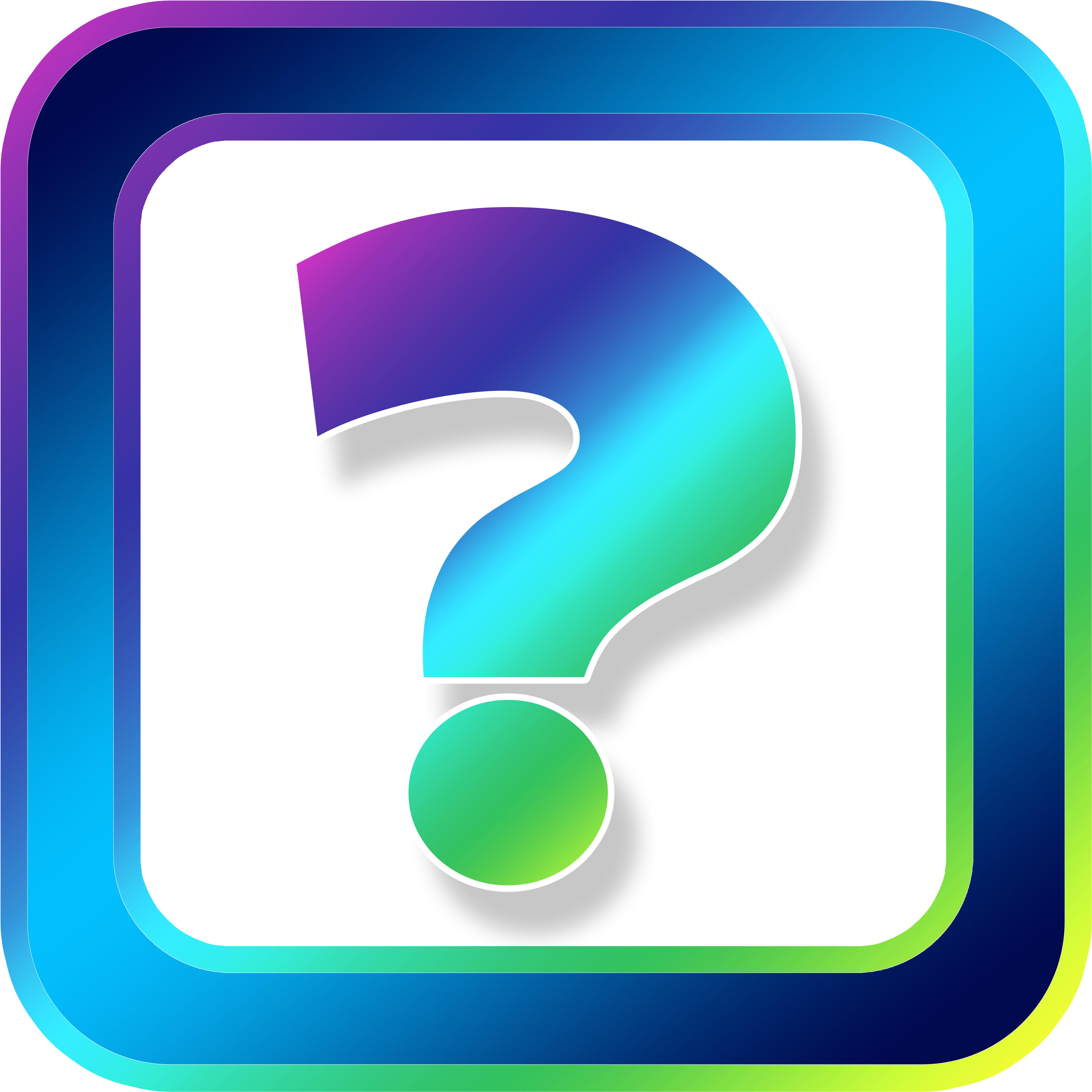 Icon Question Question Mark Symbols 1691334 Clipart - Full Size Clipart ...