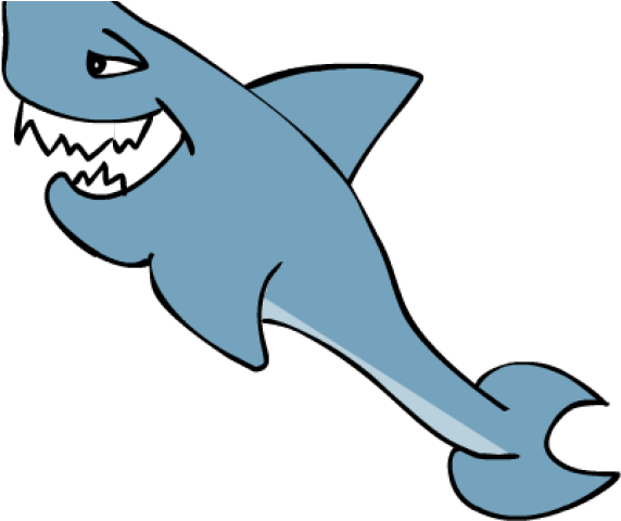 Ocean Clipart Shark - Png Download (640x480), Png Download