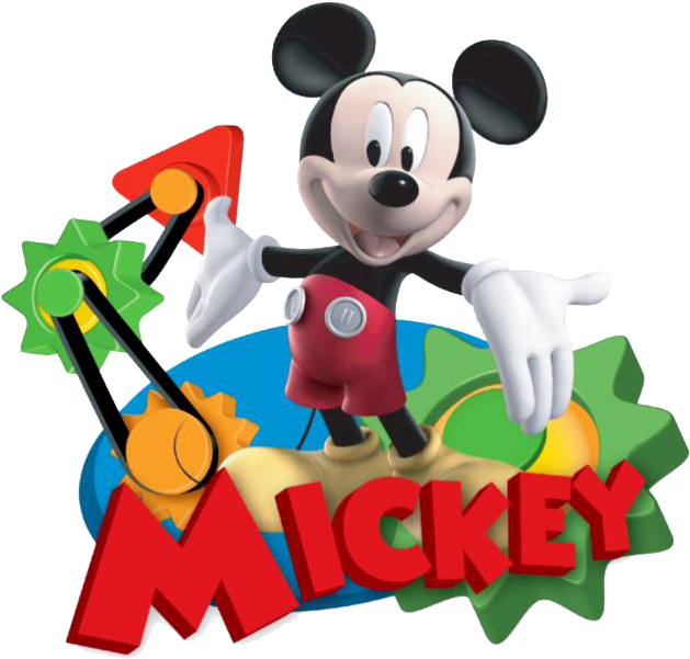 Mickey Name Carter S 2nd Birthday Pinterest Clubhouses Clipart (648x619), Png Download