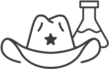 I'm The Oldest Of 14, A Biochemist On Paper And Cowgirl Clipart (1000x250), Png Download