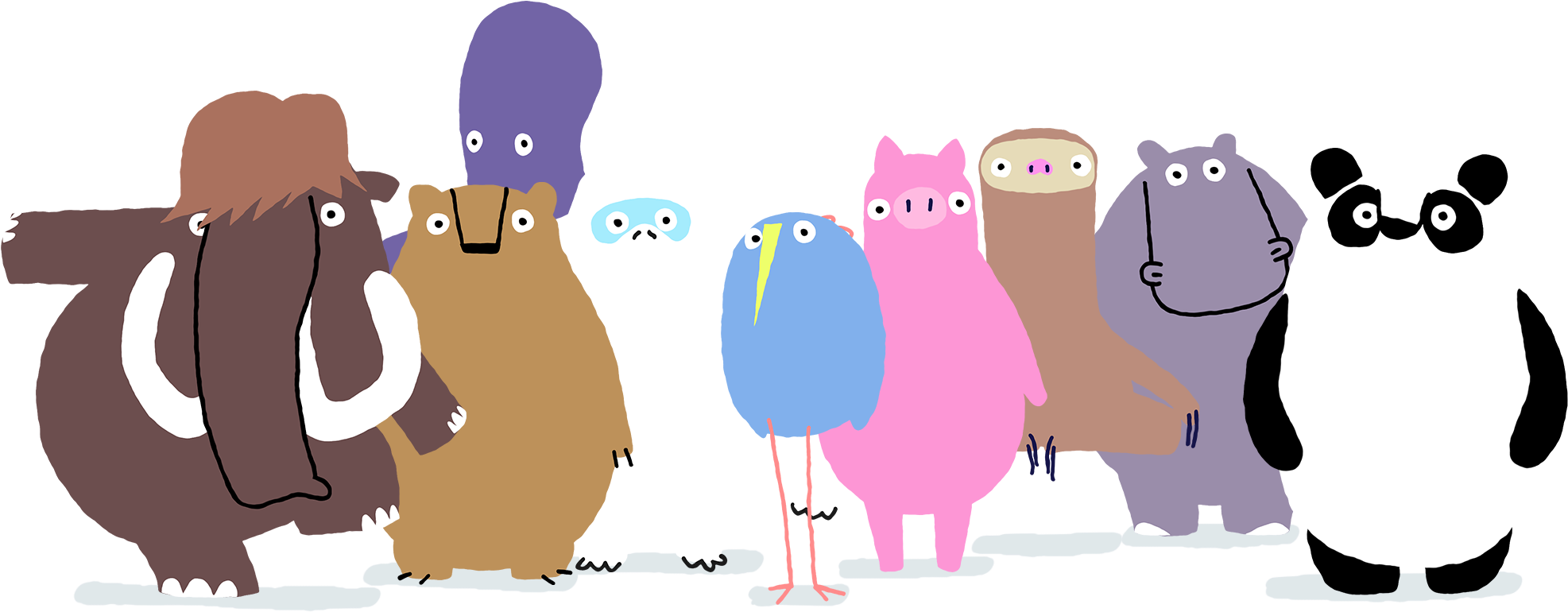 You Have Nine Animals You Can Choose From Clipart (2099x864), Png Download