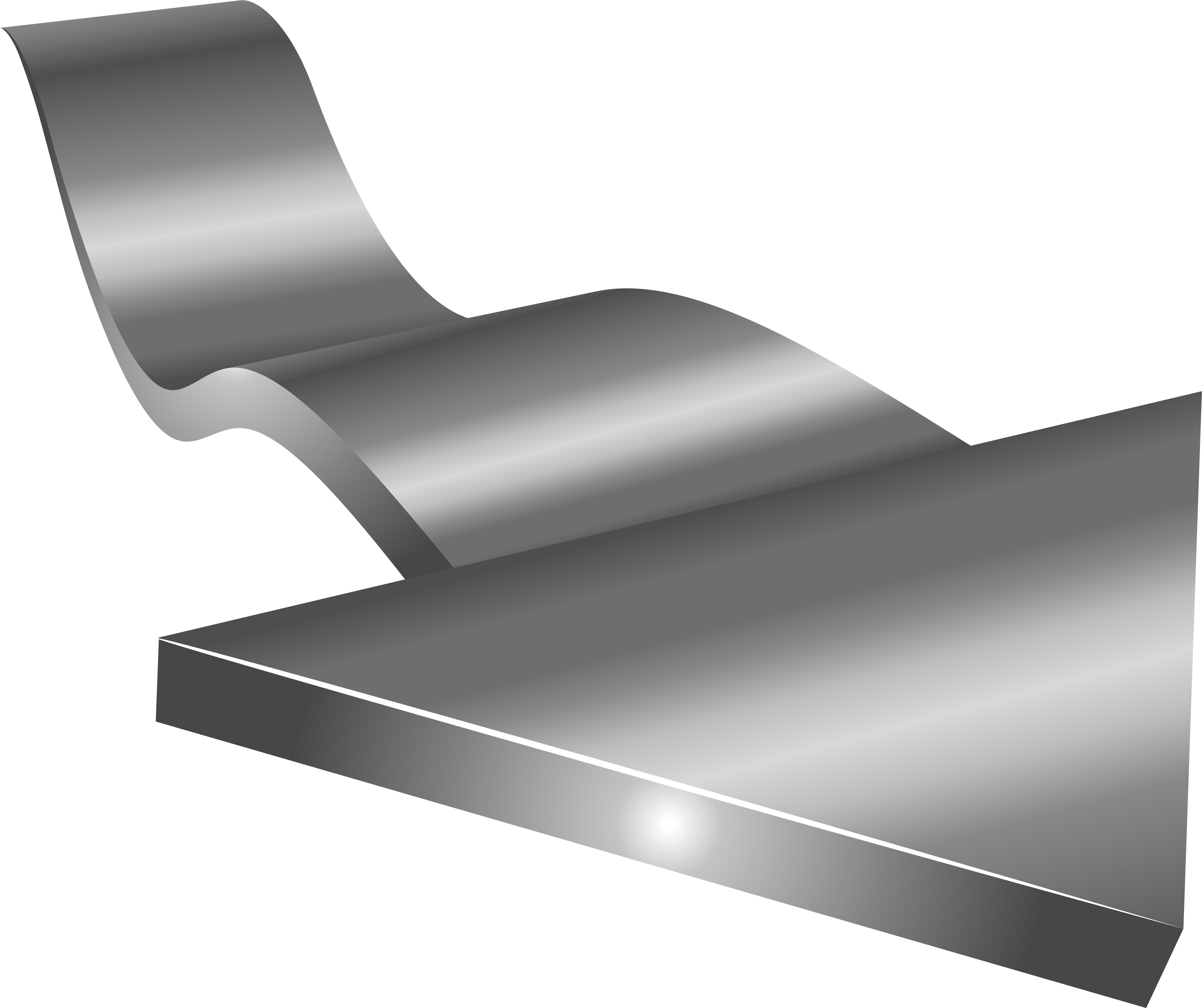 Clip Art Silver Arrow - Png Download (6300x5225), Png Download