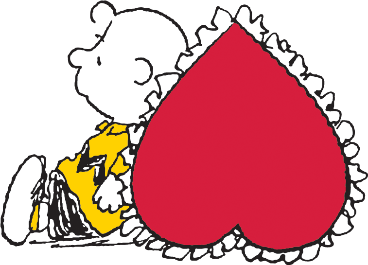 Peanuts Valentine's Day Giveaway - Charlie Brown Valentine Color Sheet Clipart (825x600), Png Download