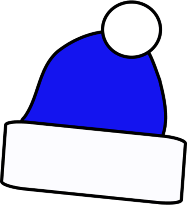Christmas Hat Clipart - Png Download (547x600), Png Download