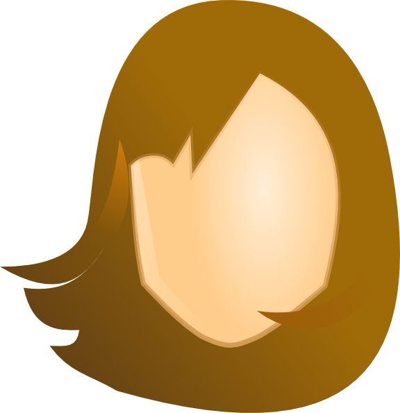 Blank Female Avatar Icon Clipart (576x595), Png Download