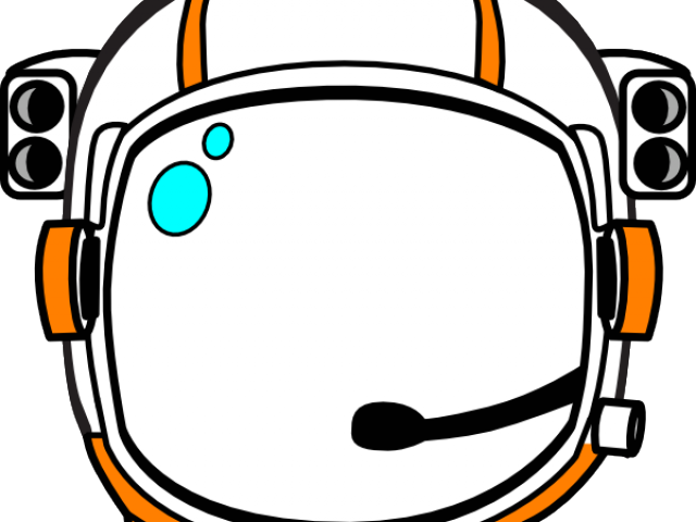 Astronaut Clipart Clip Art - Astronaut Helmet Clipart - Png Download (640x480), Png Download