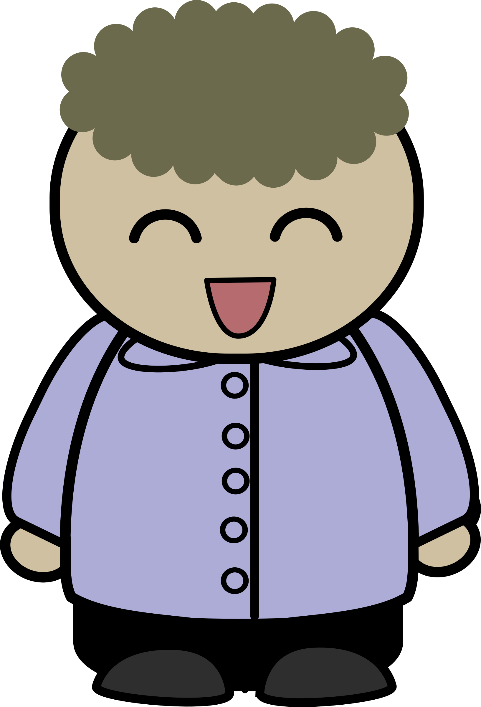Big Image - Character Free Clipart - Png Download (1633x2400), Png Download