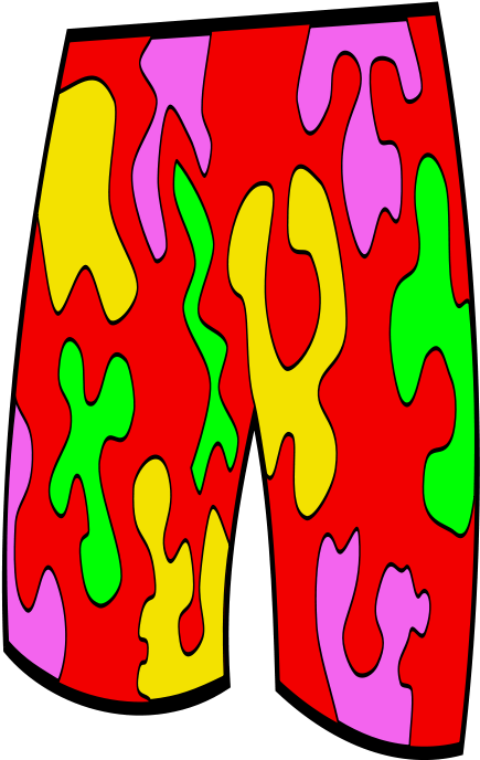 Wild Shorts Clipart, Vector Clip Art Online, Royalty - Clip Art - Png Download (473x900), Png Download