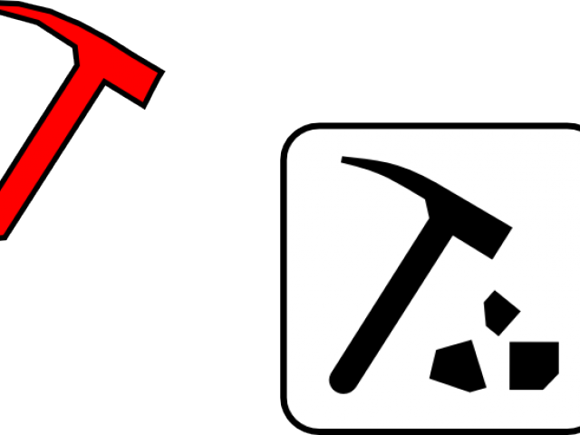 Hammer Clipart Geologist - Mining Clip Art - Png Download (640x480), Png Download