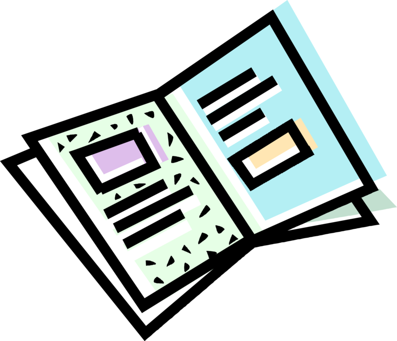 Clip Black And White Advertising Clipart Pamphlet - Flyer Clipart - Png Download (814x700), Png Download