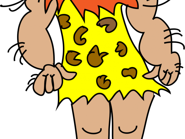 Hunting Clipart Caveman - Clip Art - Png Download (640x480), Png Download