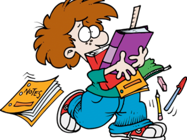 Flute Clipart Music Class - Getting Late To School - Png Download (640x480), Png Download