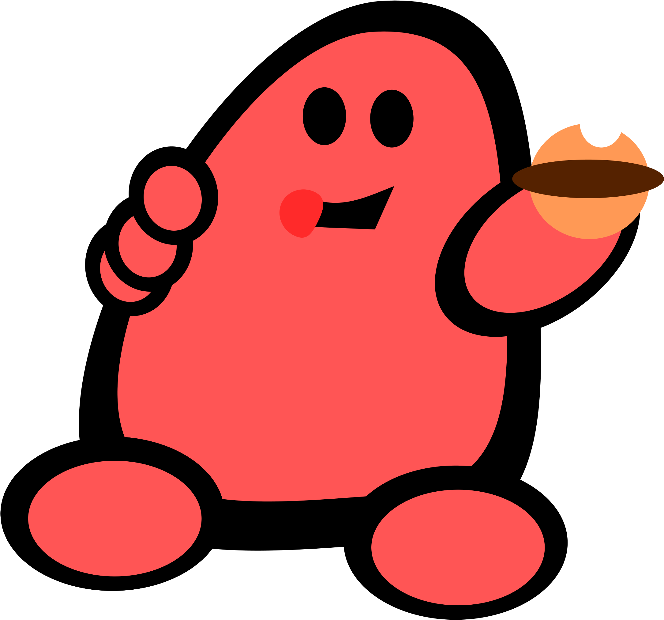 Greedy Computer Icons Spot Helperman Drawing Cartoon - Cartoon Kartun Orang Clipart (530x750), Png Download