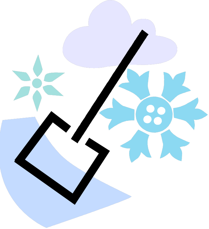 Clipart Dna - Snow - Png Download (691x754), Png Download