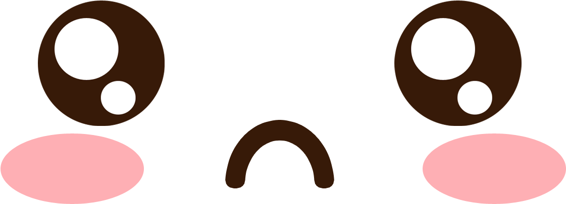 Image Not Found Or Type Unknown - Sad Kawaii Face Png Clipart (1179x504), Png Download