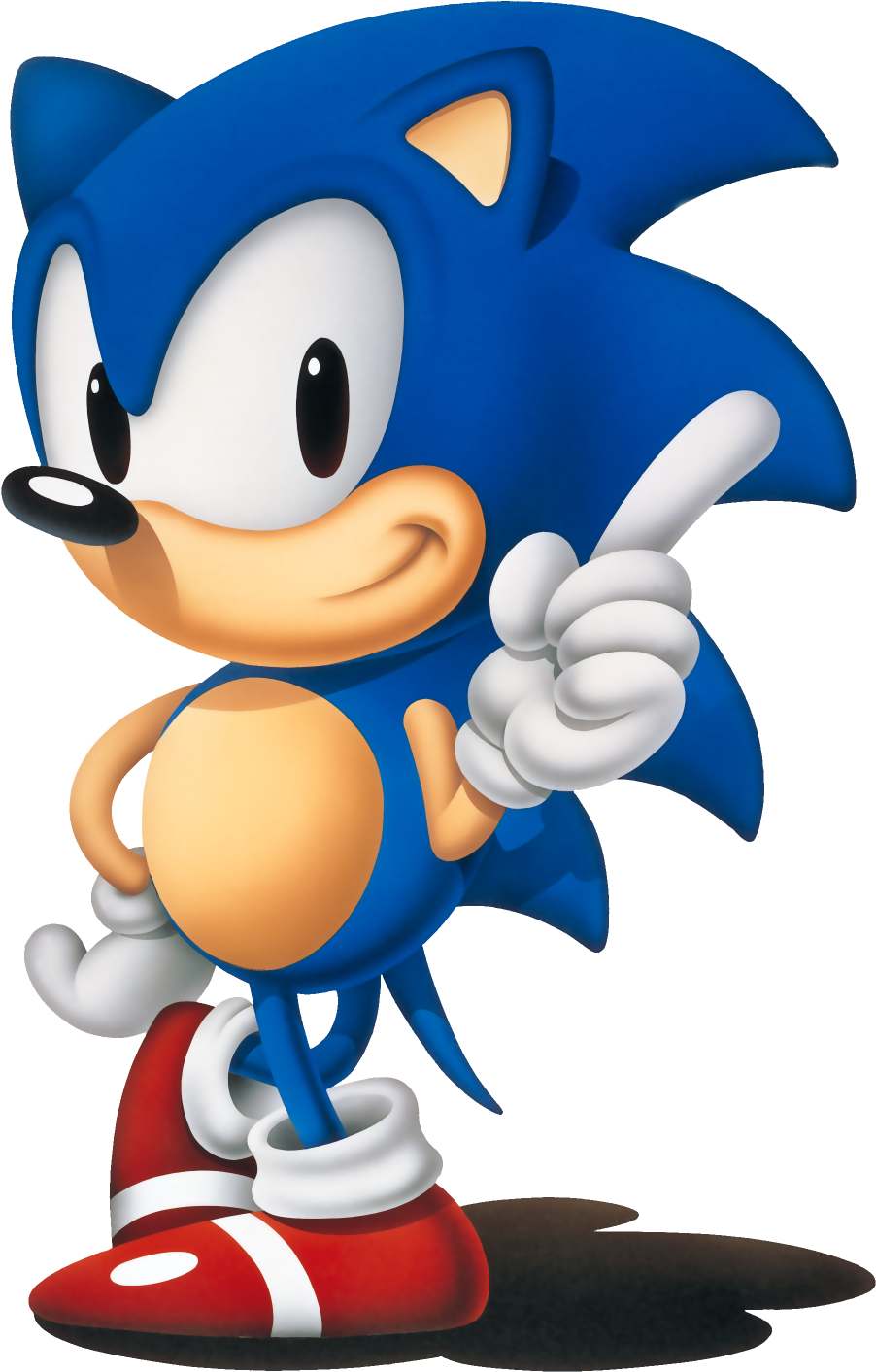 Sonic The Hedgehog 1991 Png Clipart (912x1424), Png Download