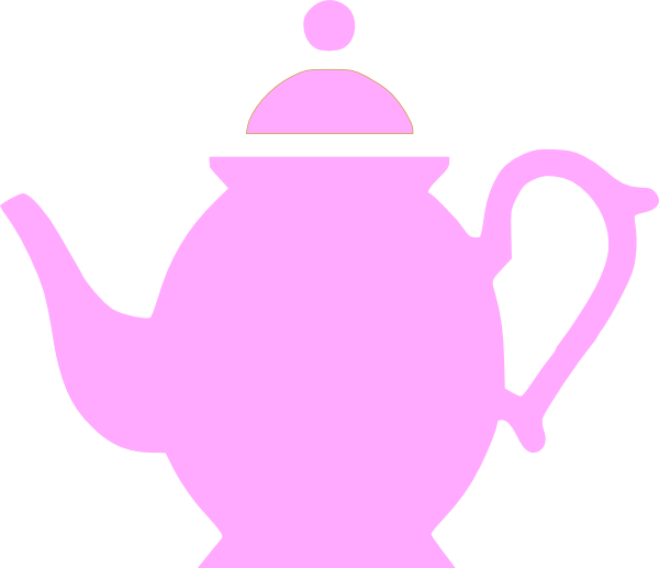 Purple Teapots Clip Art - Png Download (600x517), Png Download