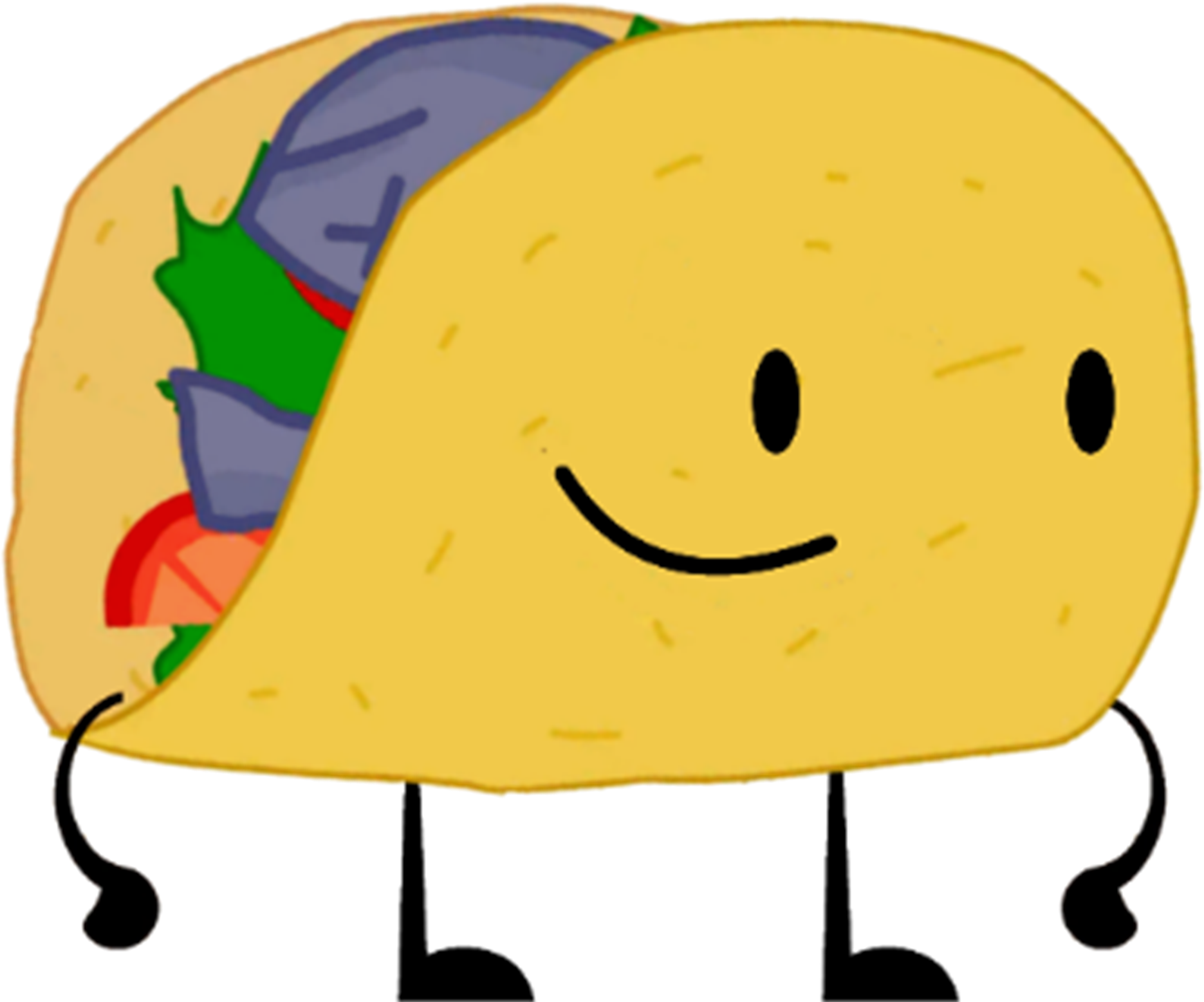 Image Taco Png Battle For Dream Island - Fajita Clip Art Transparent Png (920x768), Png Download