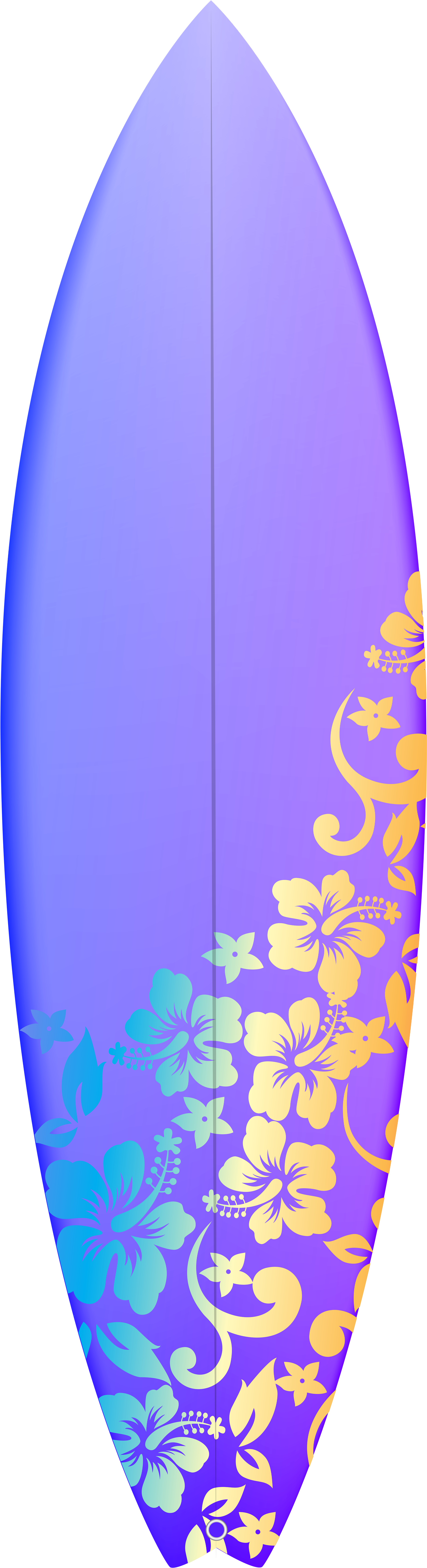 Clip Art Surf Board - Png Download (2257x8000), Png Download
