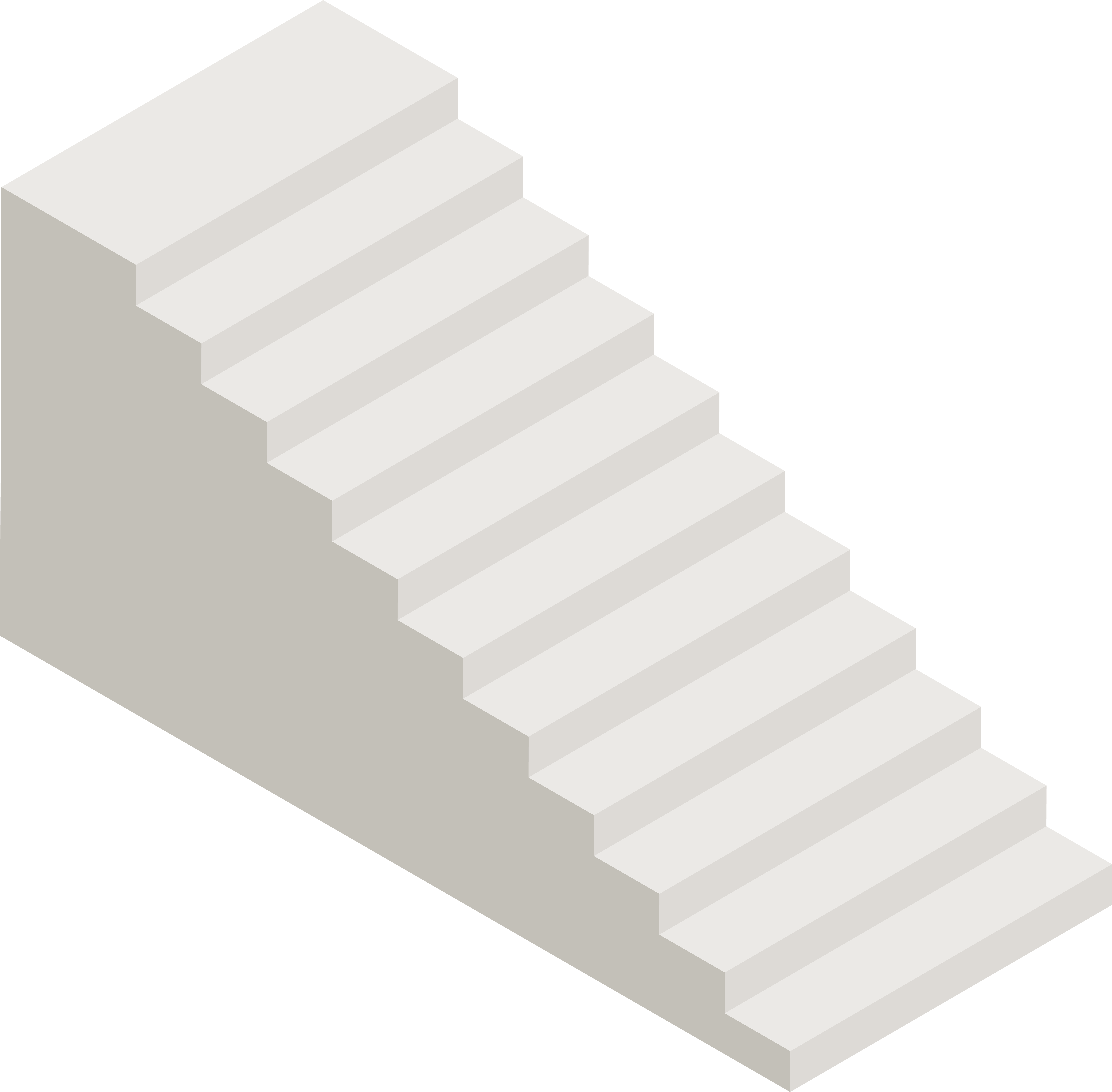 Stairs Clipart - Png Download (8000x7855), Png Download