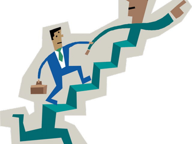 Stairs Clipart Vector - Progress - Png Download (640x480), Png Download