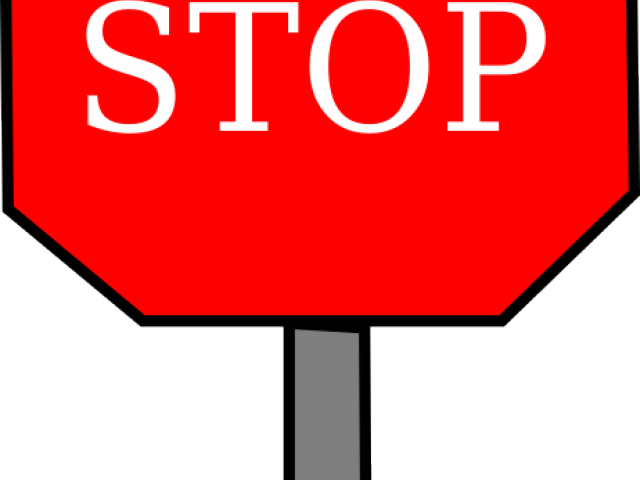 Stop Clipart - Clip Art - Png Download (640x480), Png Download