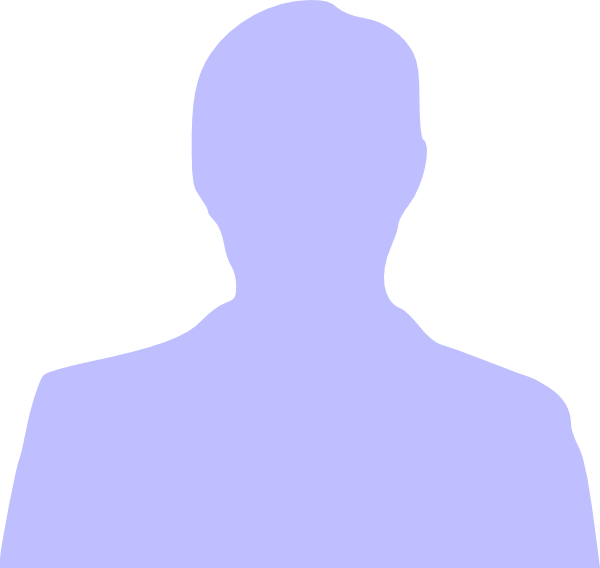 Silhouette Man Clipart (600x568), Png Download