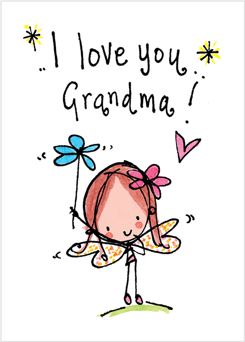 Grandmother Clipart Datuk - Love Grandma Clipart - Png Download (700x700), Png Download