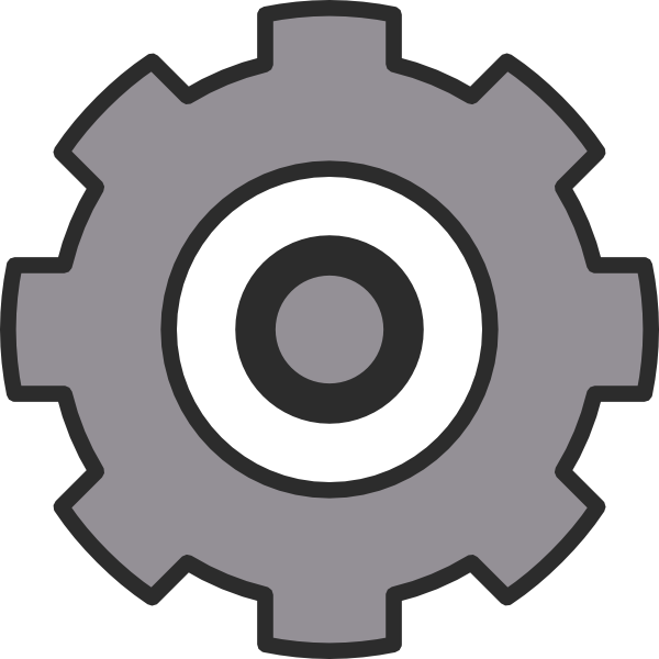 Gear Clipart - Png Download (600x600), Png Download