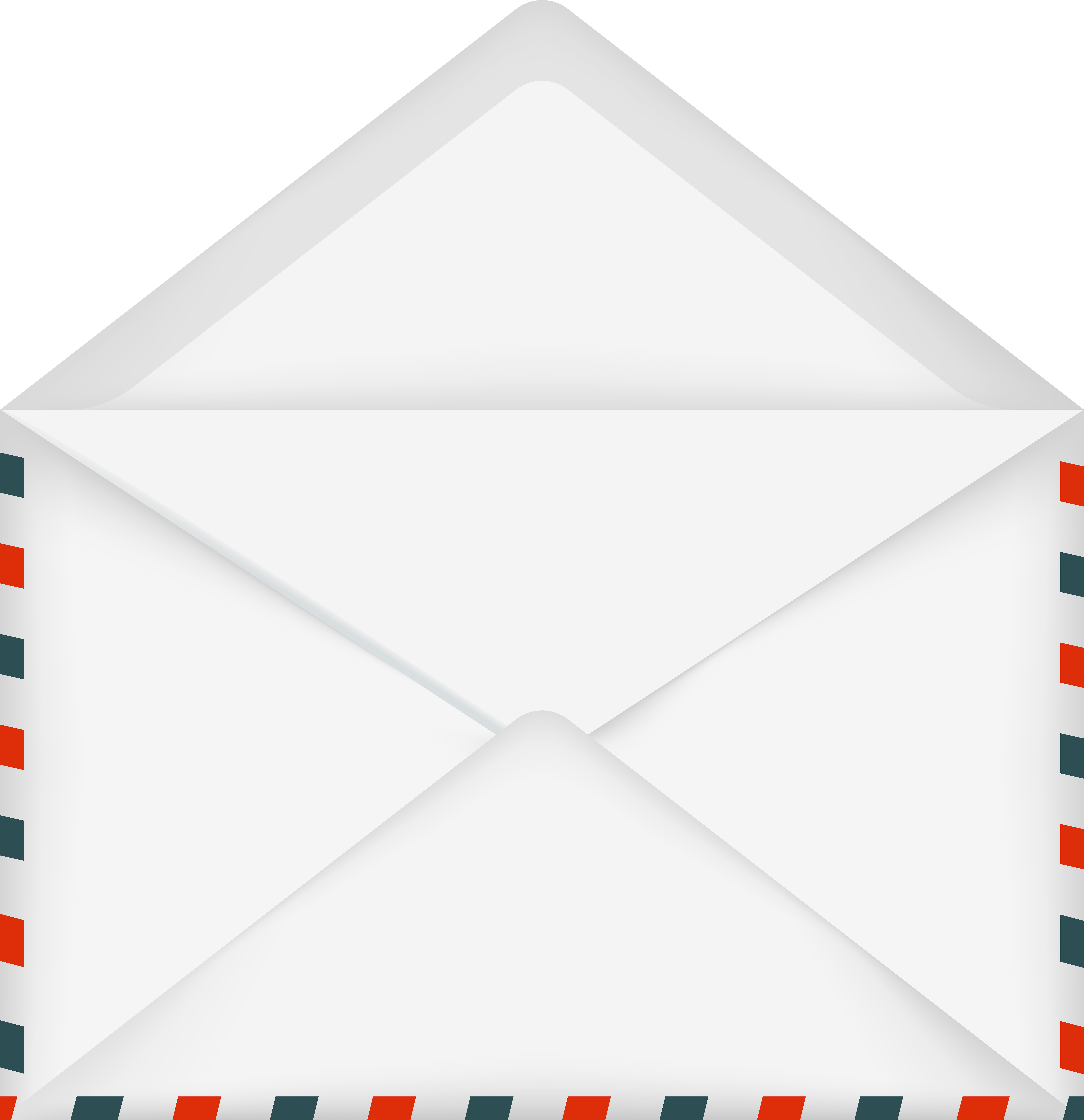 Envelope Clipart - Png Download (7843x8000), Png Download