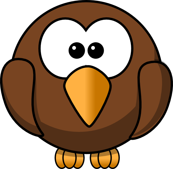 Aguila Clip Art At Clker Com Vector - Cartoon Owl Shower Curtain - Png Download (600x584), Png Download