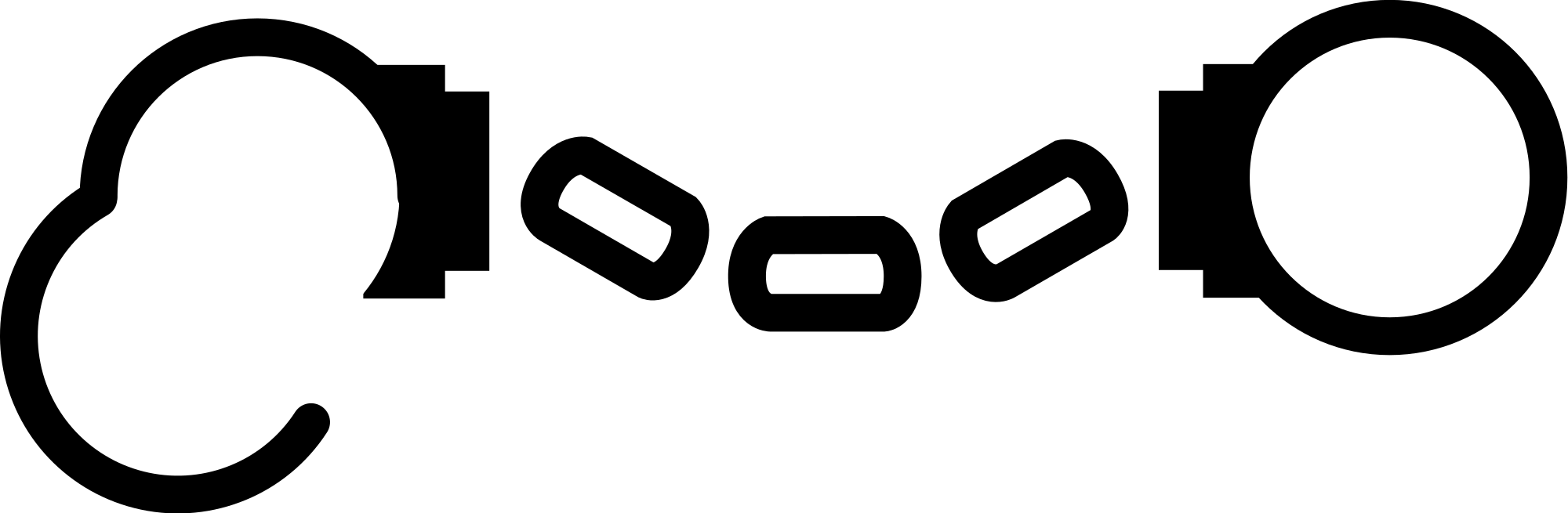 File - Handcuffs - Svg - Wikimedia Commons - Symbol Criminal Justice System Clipart (1280x419), Png Download