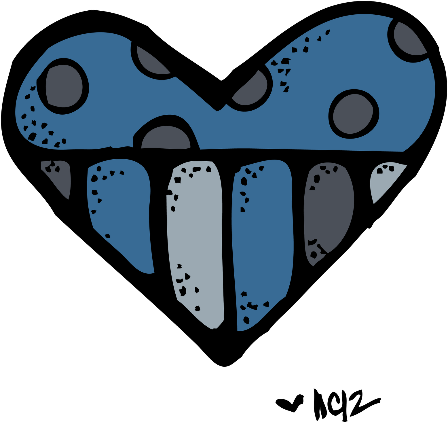 Handcuffs Clipart Heart - Melonheadz Valentines Day Png Transparent Png (1600x1470), Png Download