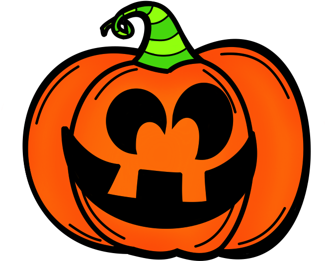 Jack O Lantern Clipart To Download - Cute Jack O Lantern Clipart - Png Download (702x631), Png Download