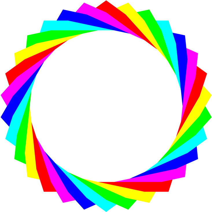 Computer Icons Pentagon Pentagram Triangle Parasol - Clip Art - Png Download (750x750), Png Download