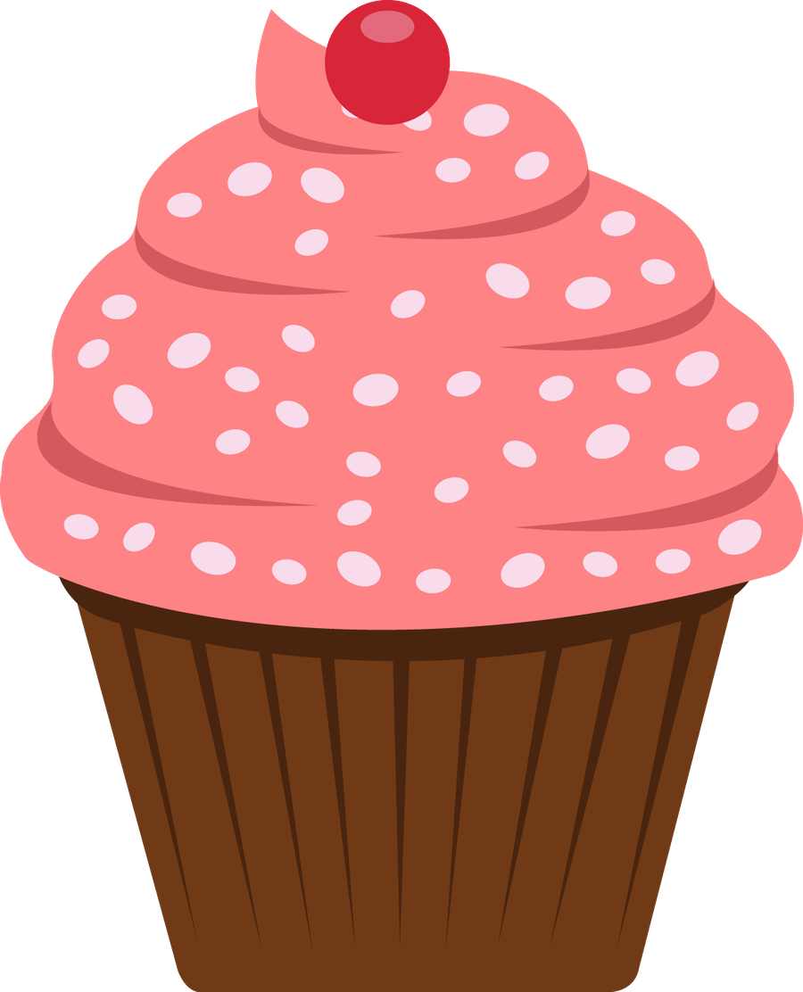 Cupcake Clipart, Cupcake Art, Cupcake Painting, Cupcake - Cup Cake Designs Clip Art - Png Download (900x1112), Png Download