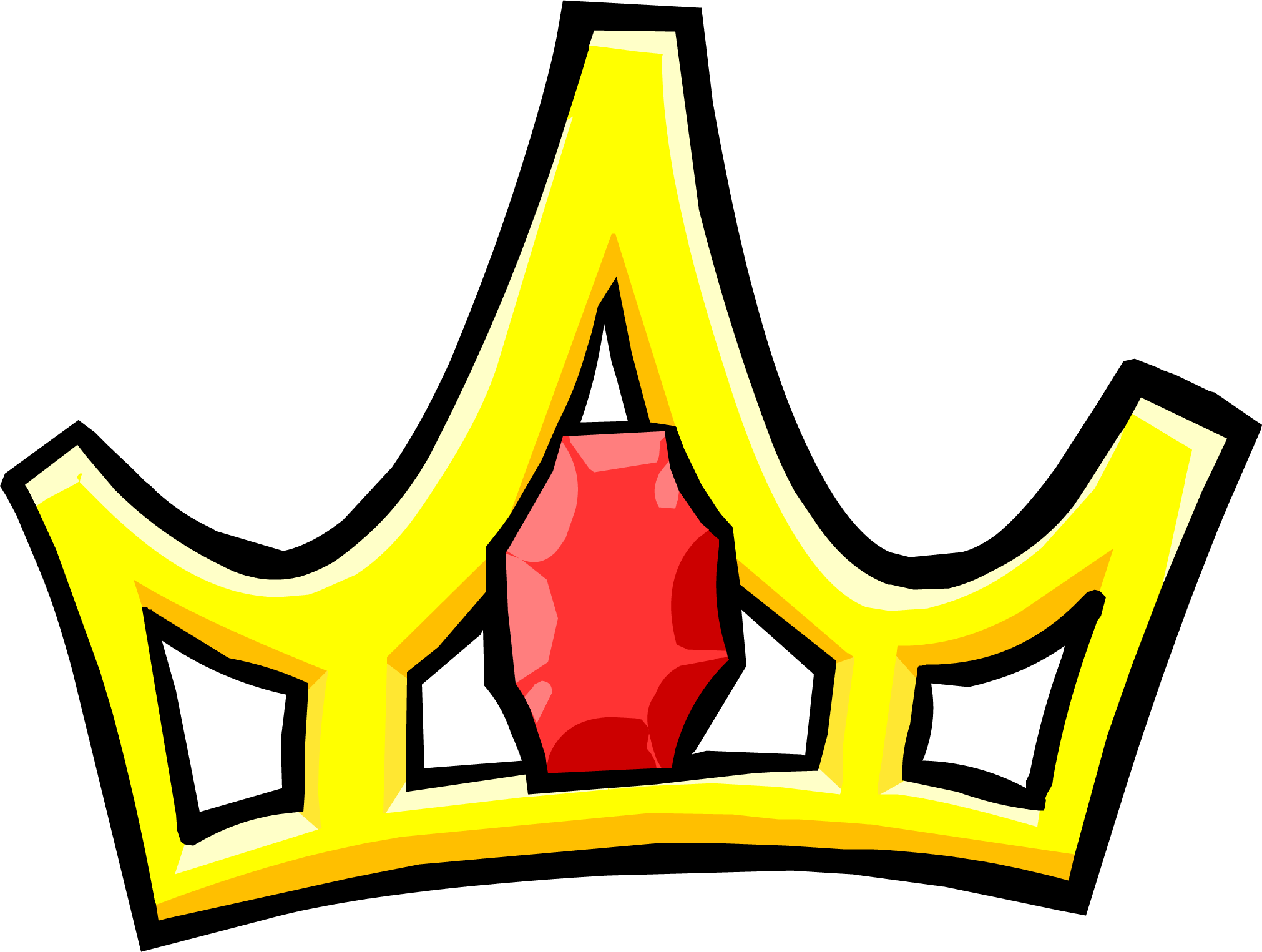 Club Penguin Wiki - Club Penguin Crown Clipart (1007x743), Png Download