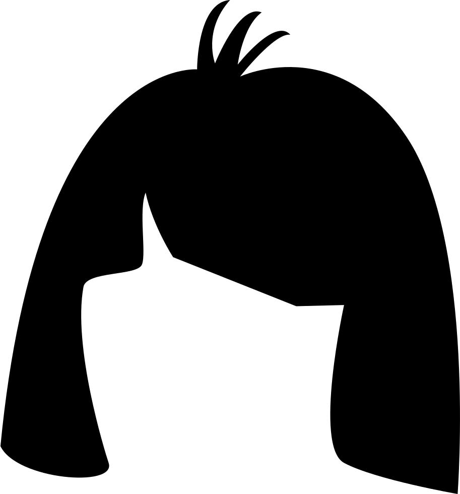 Short Hair Comments Clipart (913x980), Png Download