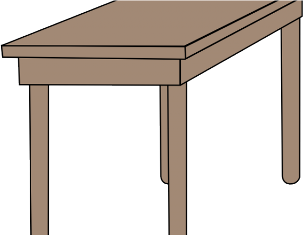 Table Clipart Furniture - Png Download (640x480), Png Download