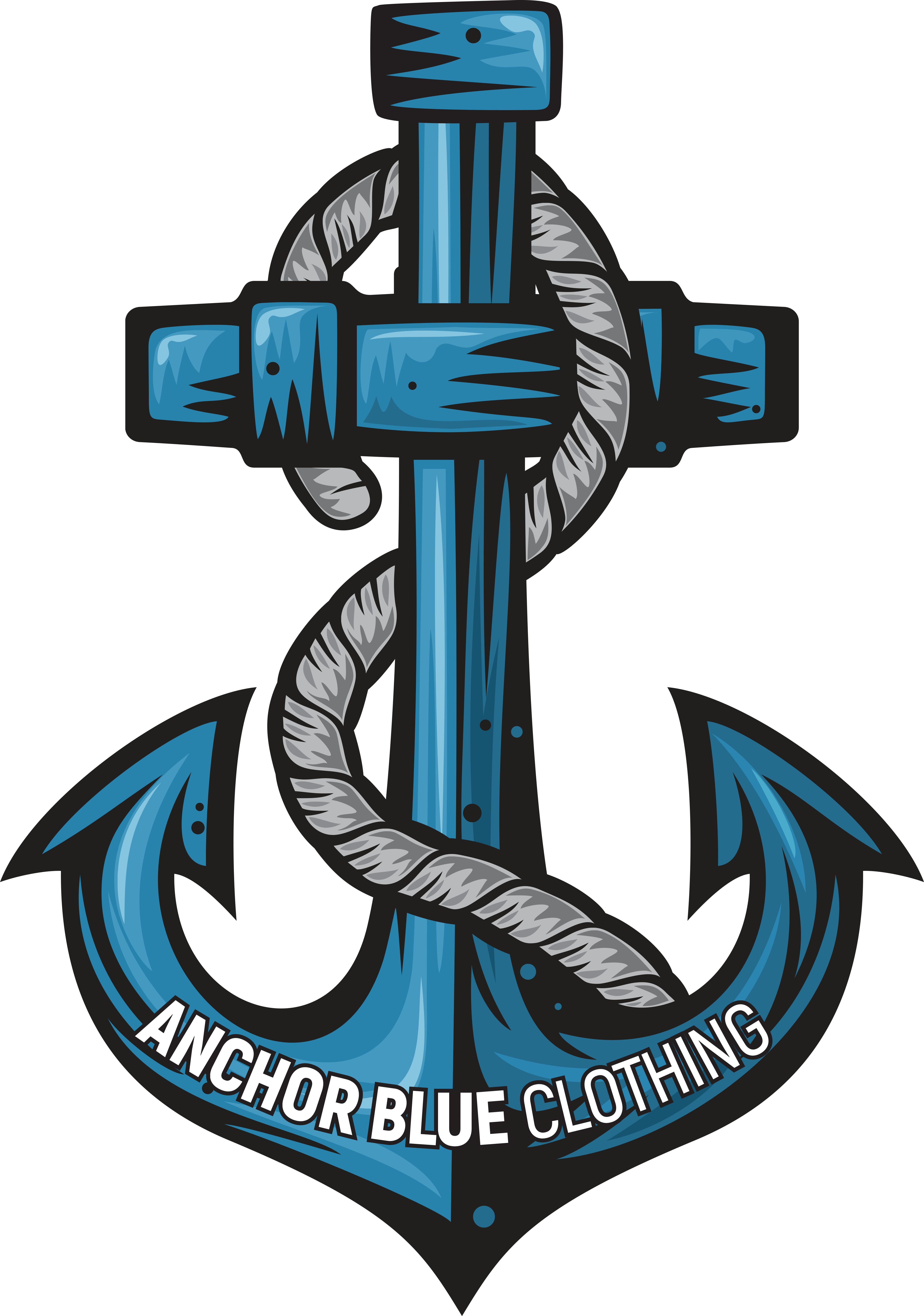Download Anchor Blue Apparel Clipart (3101064) PinClipart
