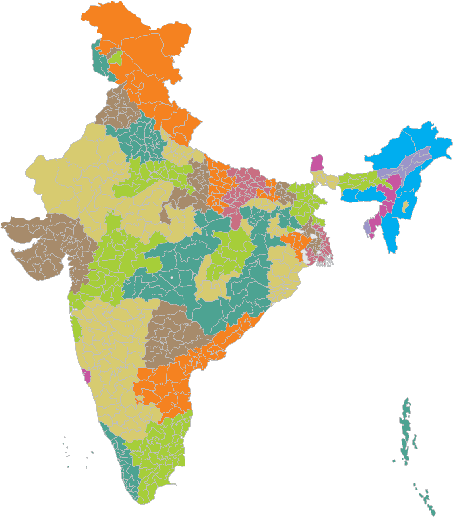 India Map Png Transparent Picture Clipart (800x875), Png Download