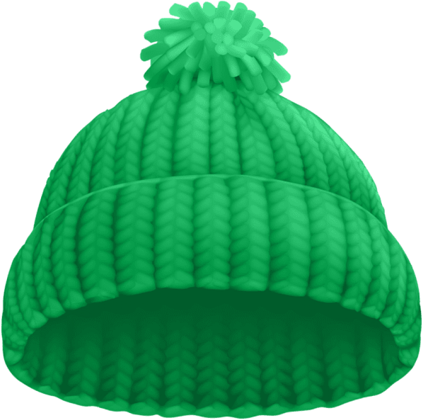 Download Green Winter Hat Clipart Png Photo Transparent Png (850x845), Png Download