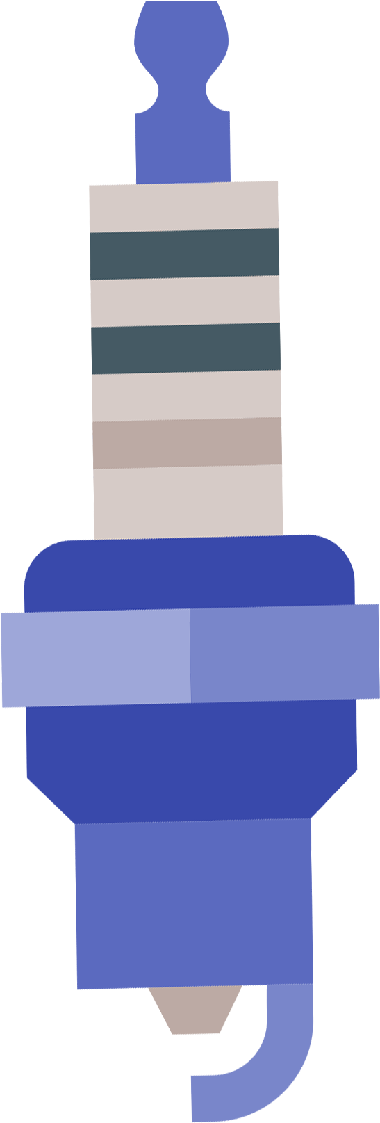 Spark Plugs, Cables And Sensors Clipart (1619x1619), Png Download